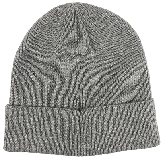 NWT Gap Kids' Knit Grey Silver Beanie Hat - One Size - Picture 3 of 6